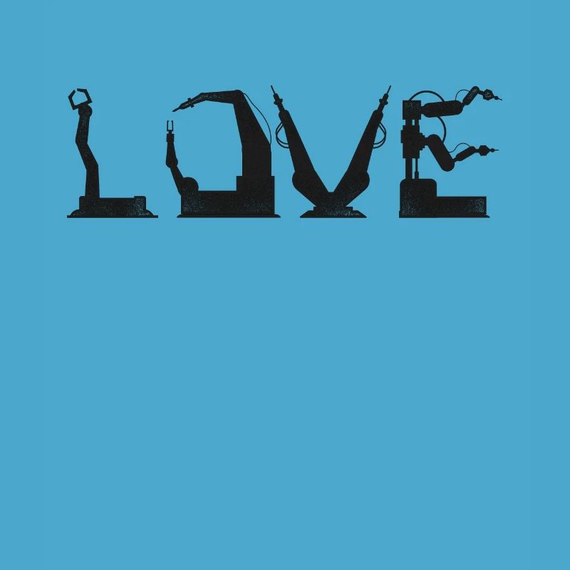 Robot Robotics Engineer Love