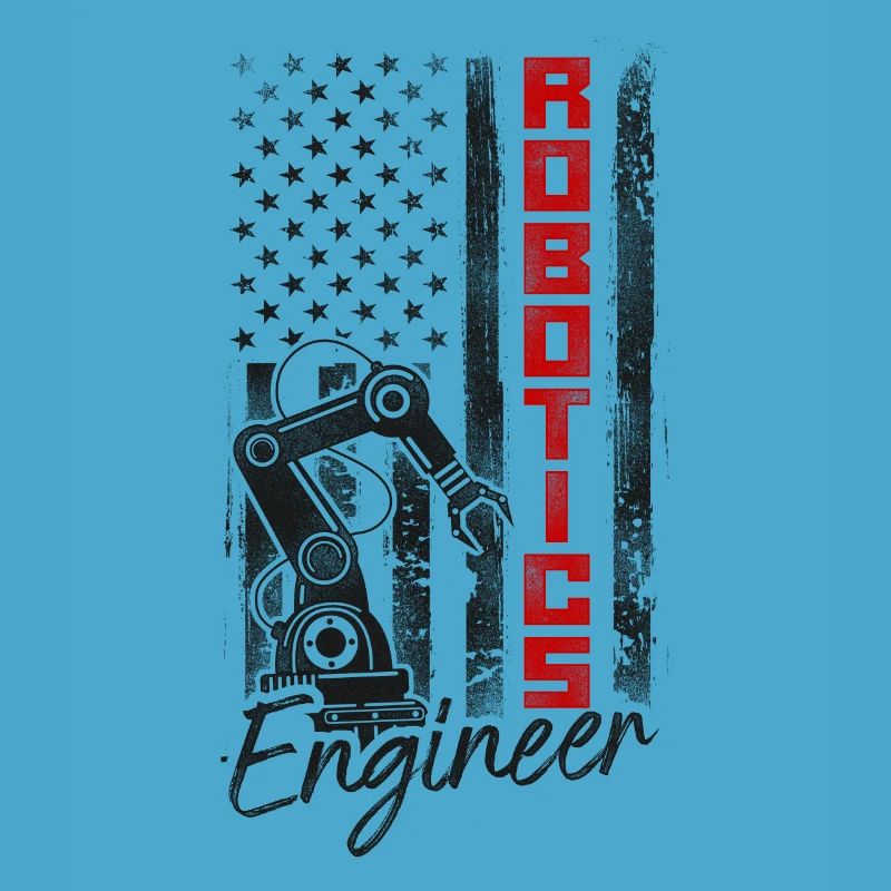 Robot Robotics Engineer American