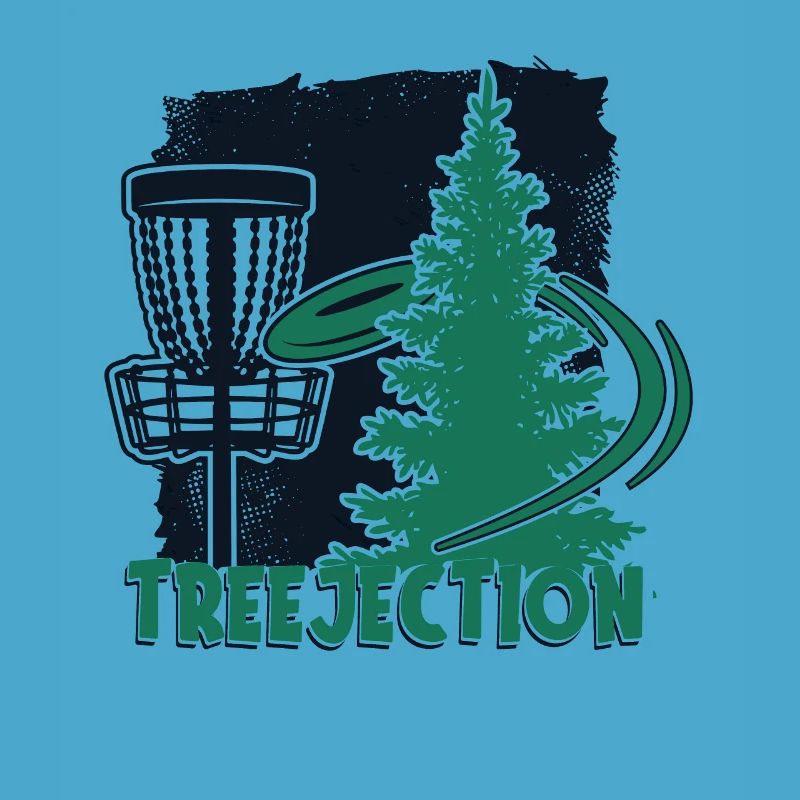 Treejection Korb Scheibe Disc Golfer Frisbee Golf