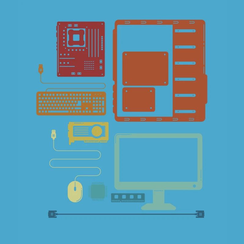 Retro Hardware Admin IT Operations Computer Scientist