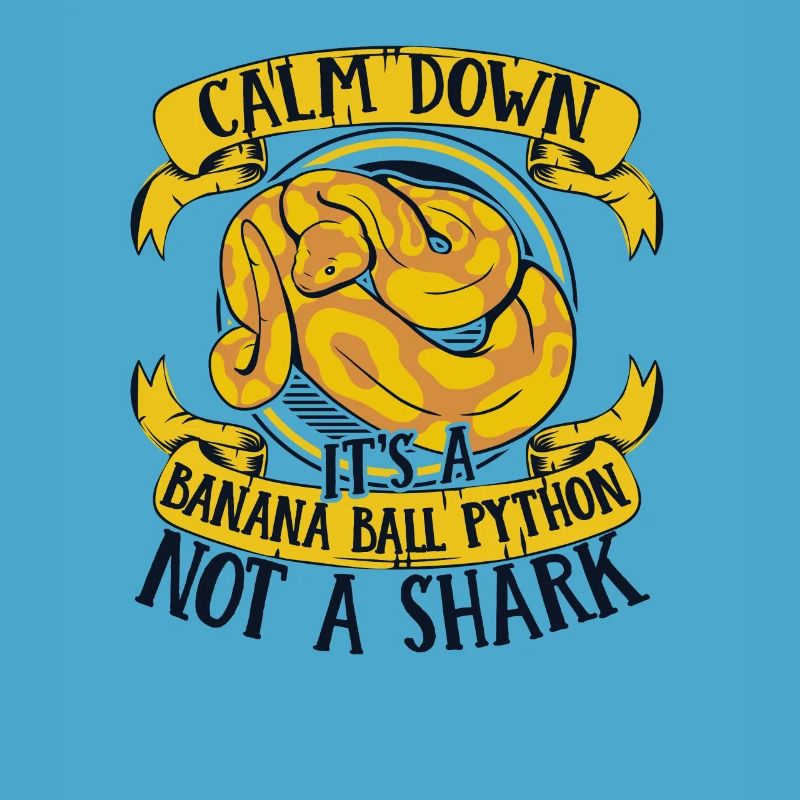 Calmez-vous, ce n’est pas une boule de banane de python de requin