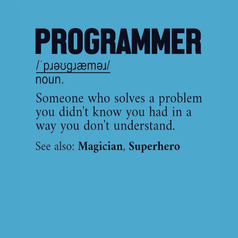 Programmer Definition Softwareentwickler Coder