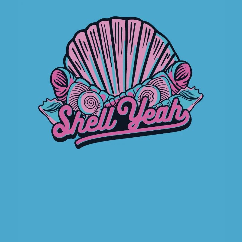 Shell Yeah Shell Shelling Bag Bivalvia Seashell