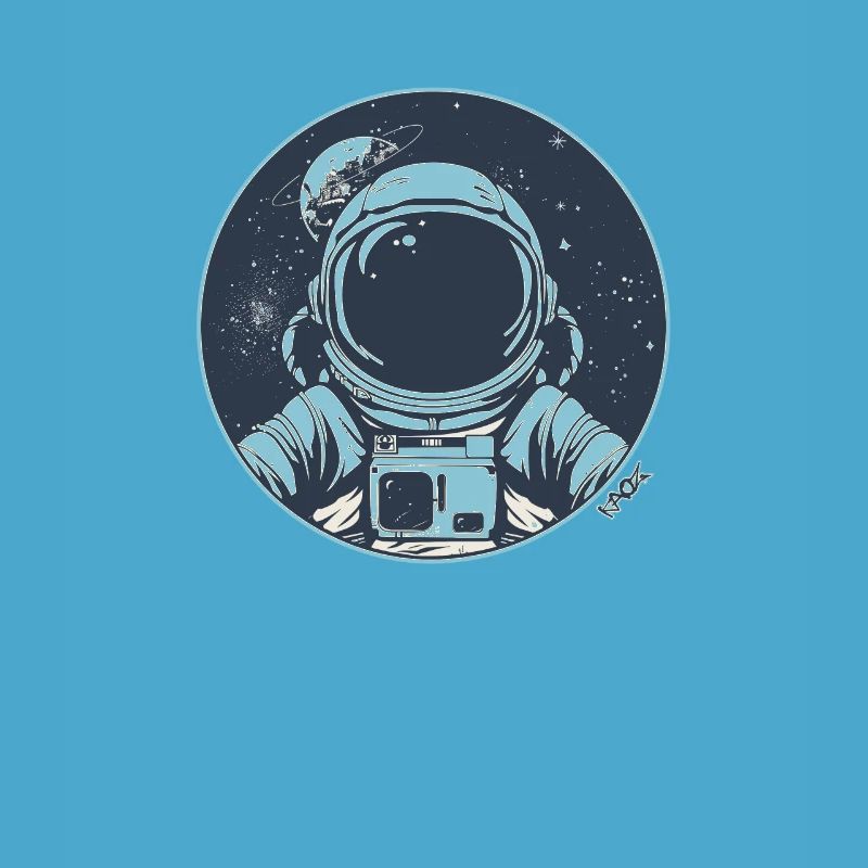 Astronaute et cosmonaute dans l’espace