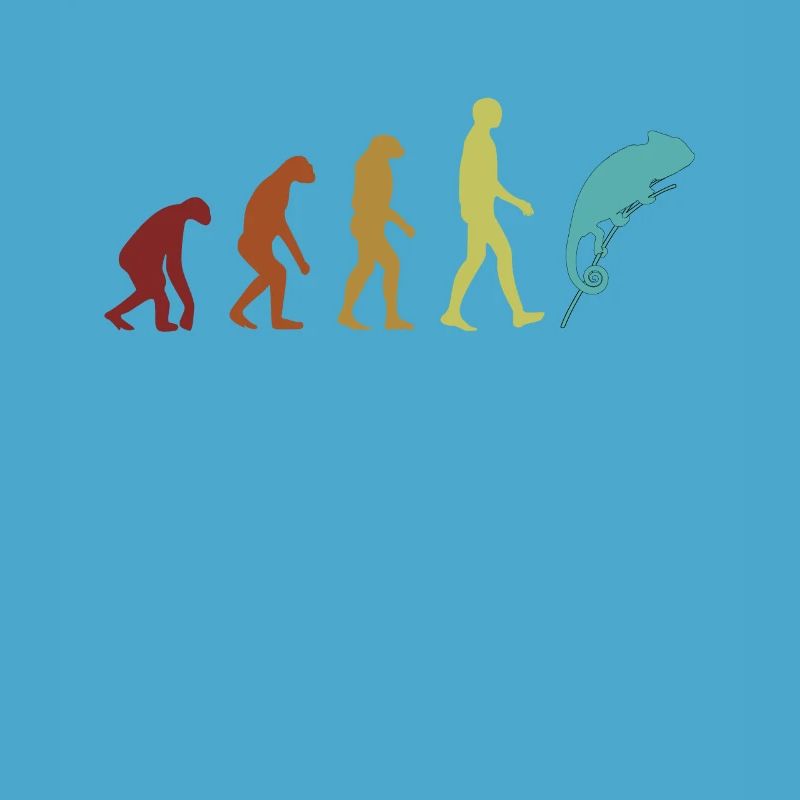 Caméléon Evolution Panthère Voilé Chamaeleonidae