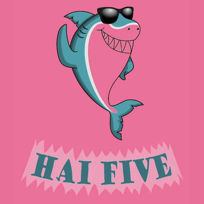 Haifisch High Five oder in dem Fall: HAI FIVE!