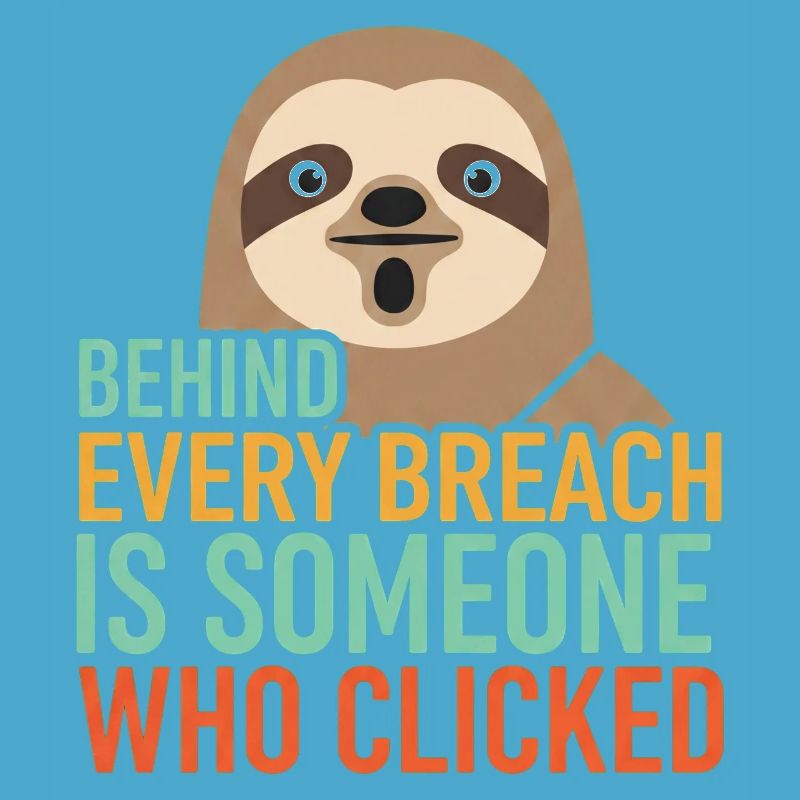Behind Every Breach Sloth IT Security