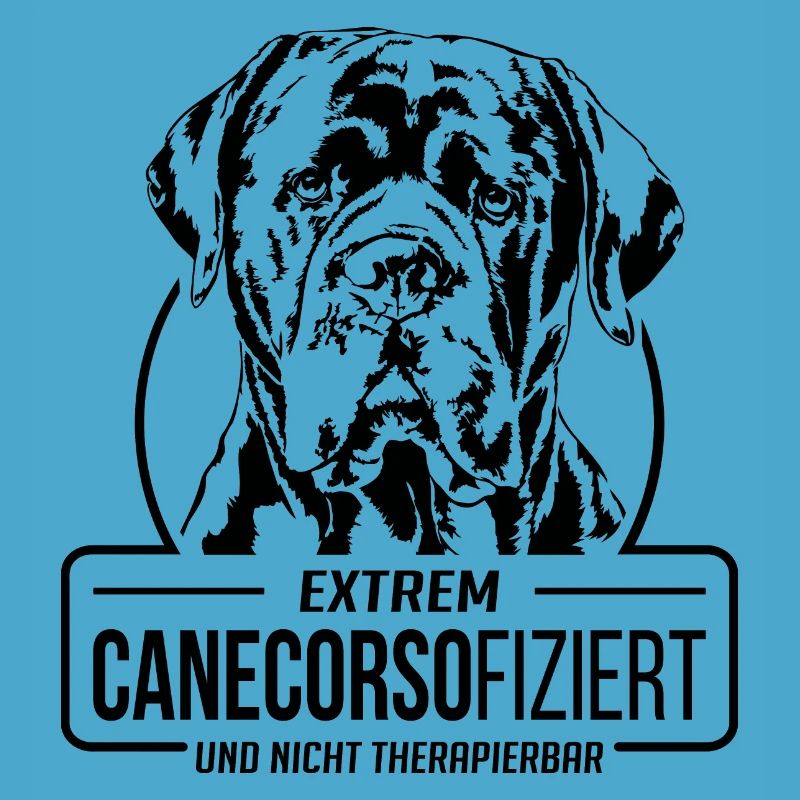 CANECORSOFIZIERT Cane Corso Hunde Spruch Wilsigns