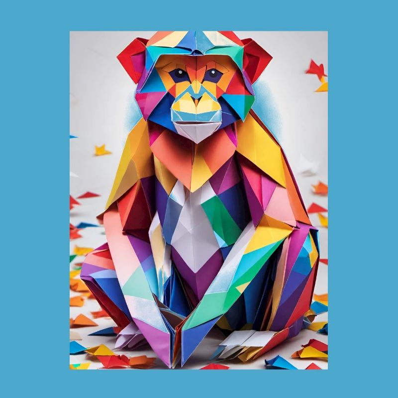Singe arc-en-ciel