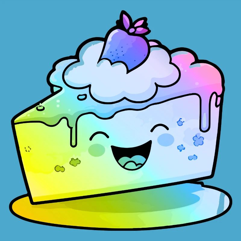 Cheesecake Comic Colorful
