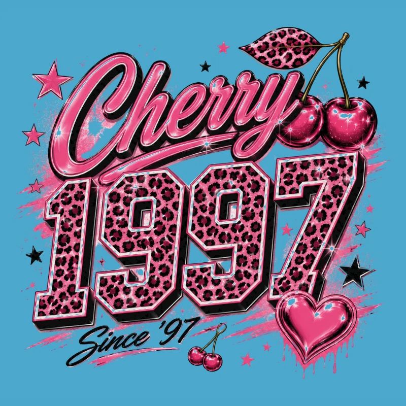 Cherry 1997 Leopard Glam