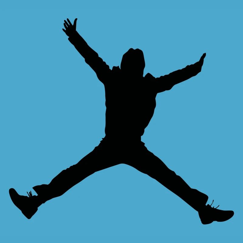 Singer and Dancer Silhouette vector design