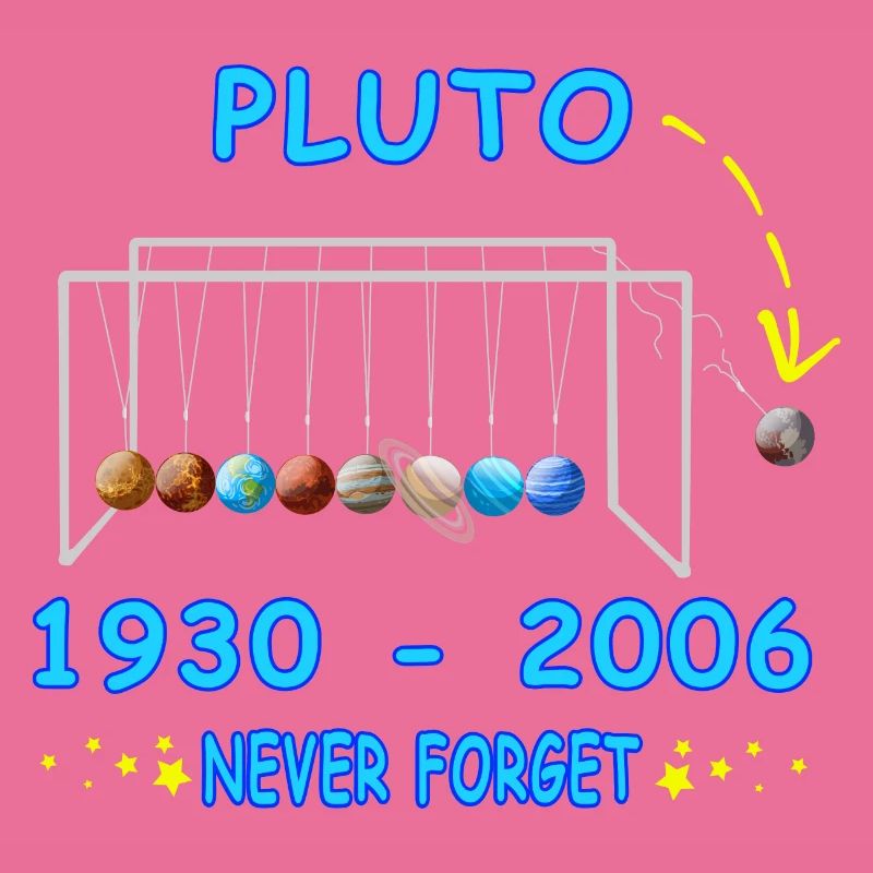 Never Forget Pluto Funny Planet Pluto