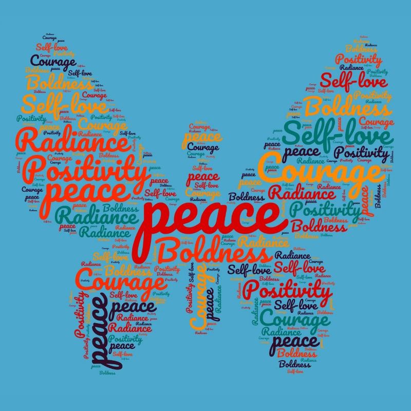 Peace in Butterfly form