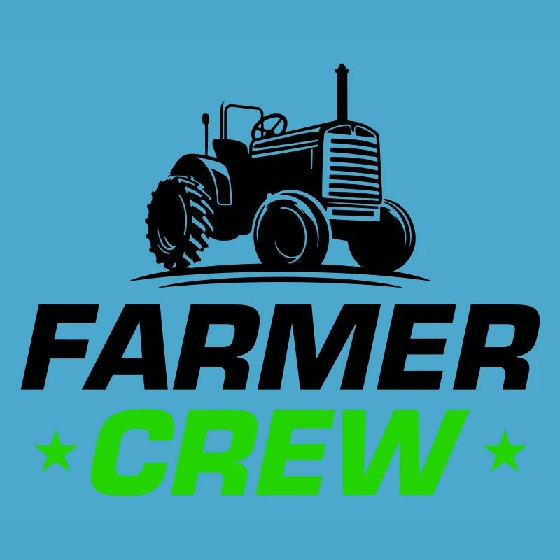 Tractor Bauer Farmer Crew
