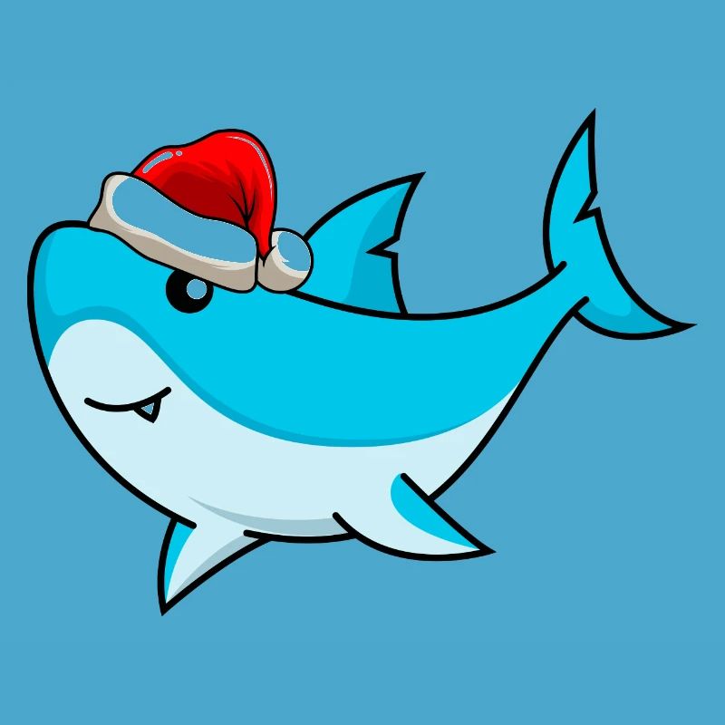 Shark Comic Noël