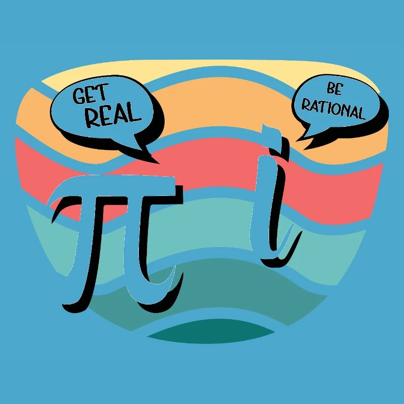 Math Humor Pi vs. Imaginary Number