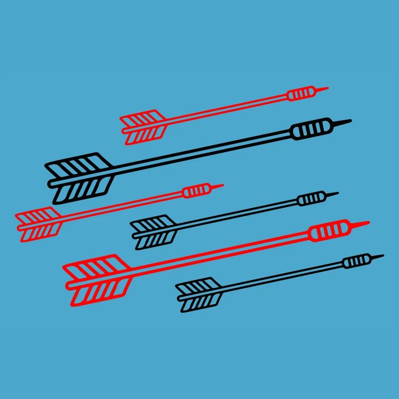 Icône de fléchettes d’équipe de fléchettes