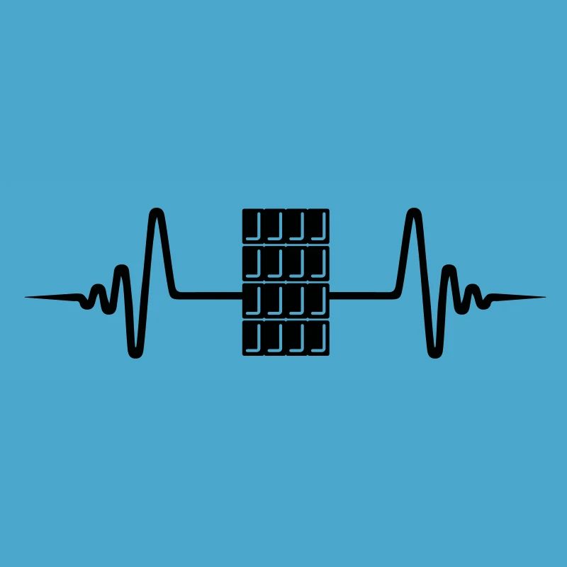 Icône de chocolat pulse