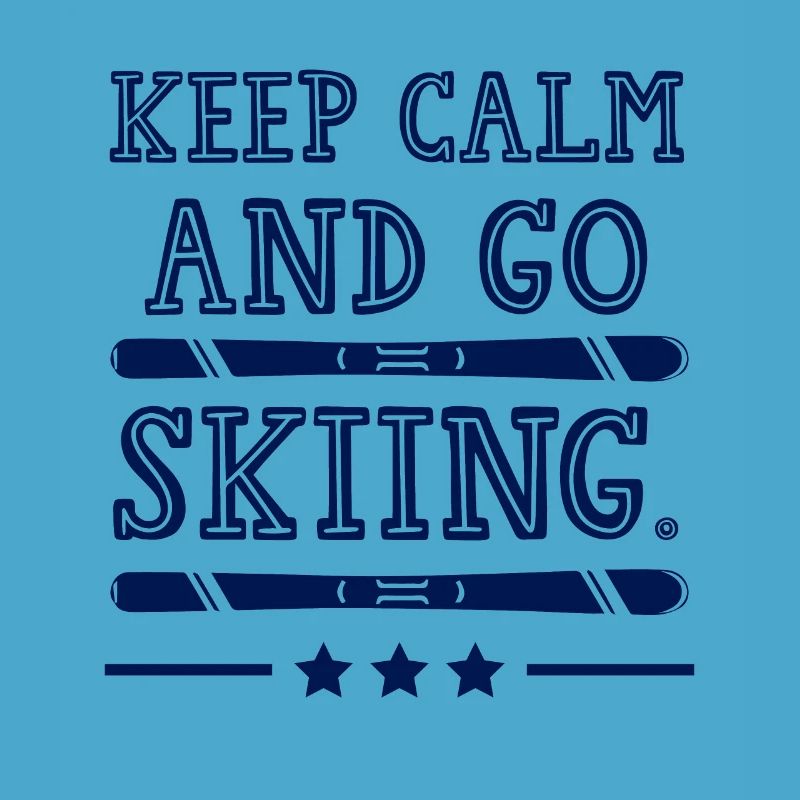 Keep calm ski