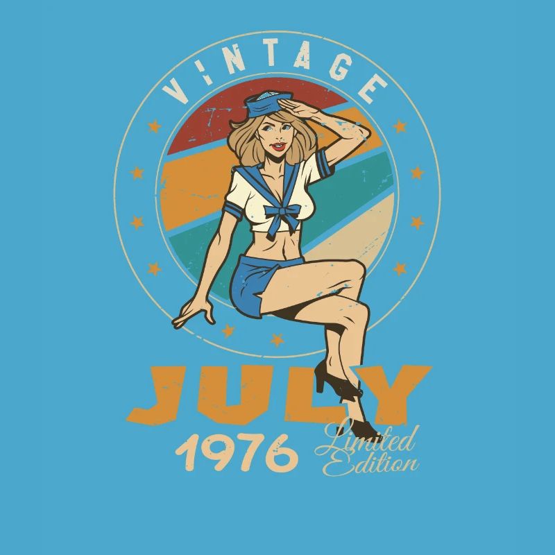 Juli 1976 Juli Geburtstagsgeschenk Juli 1976