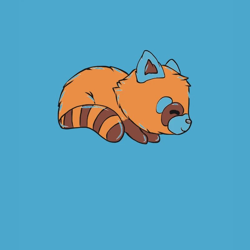 Panda rouge