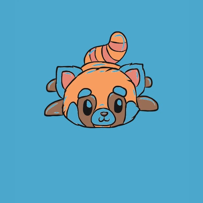 Panda rouge