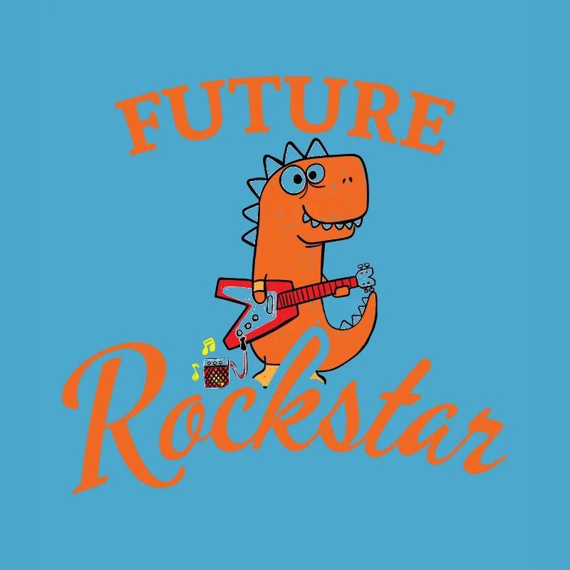 Future Dino Rock Star Kinder TRex Geschenkidee
