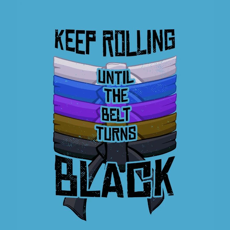 Le Jiu-Jitsu brésilien Keep Rolling Belt devient noir