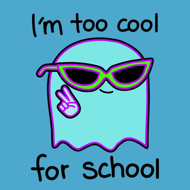 Décontracté et effronté à cool pour l’école