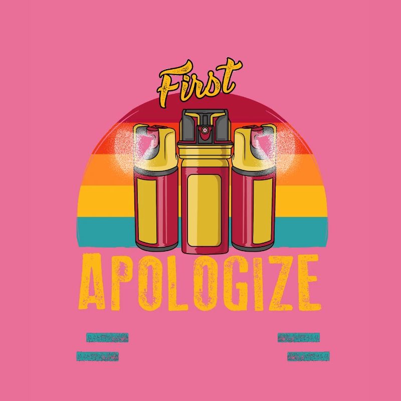 Pepper spray first, apologize later. Antisozial