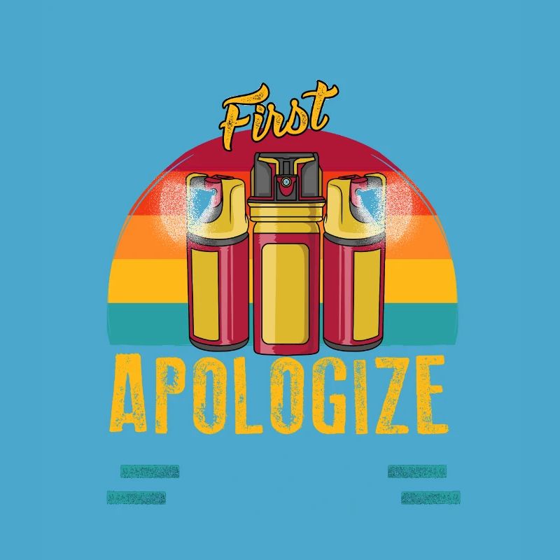 Pepper spray first, apologize later. Antisociale