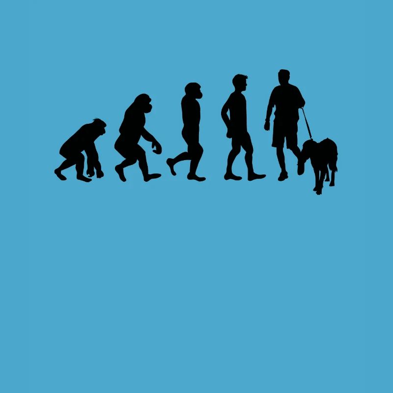 Hundehalter Hund Evolution