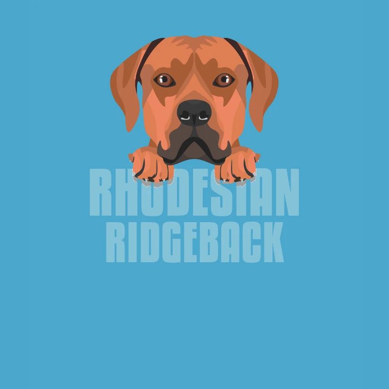 Rhodesian Ridgeback souriant