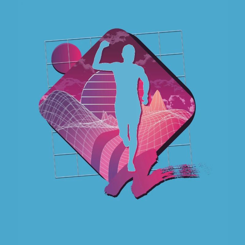 Vaporwave Synthwave Marathon, Trailrunning