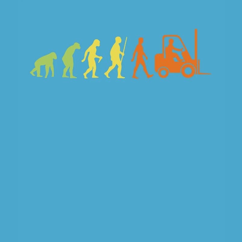 Evolution to a forklift worker