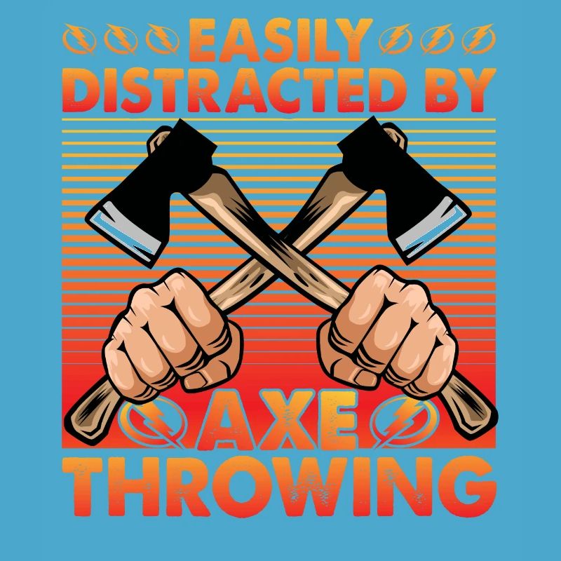 Easily Distracted by Axe Throwing