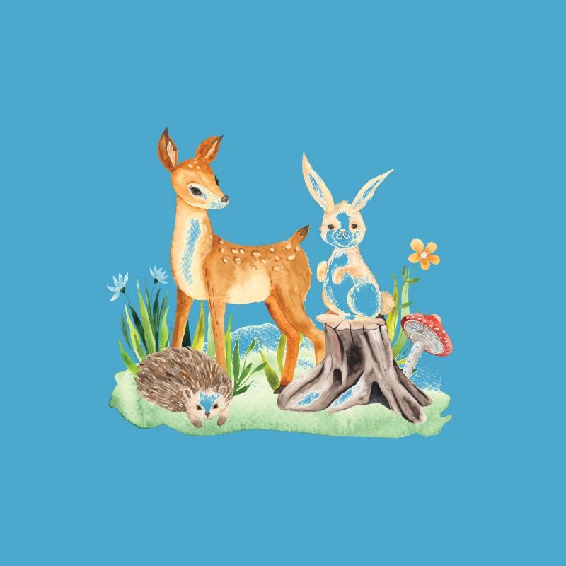 Animal deer rabbit hedgehog Sofia
