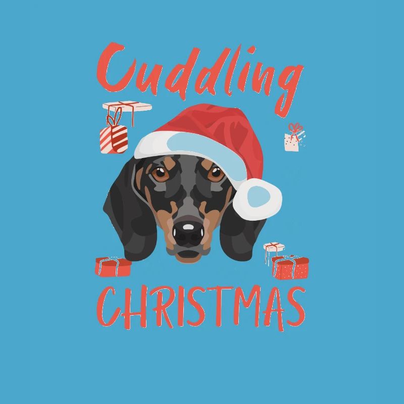 Teckel Joyeux Noël