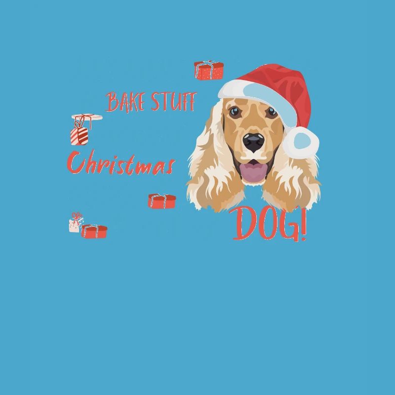 Deutsch Cocker Spaniel Merry Christmas