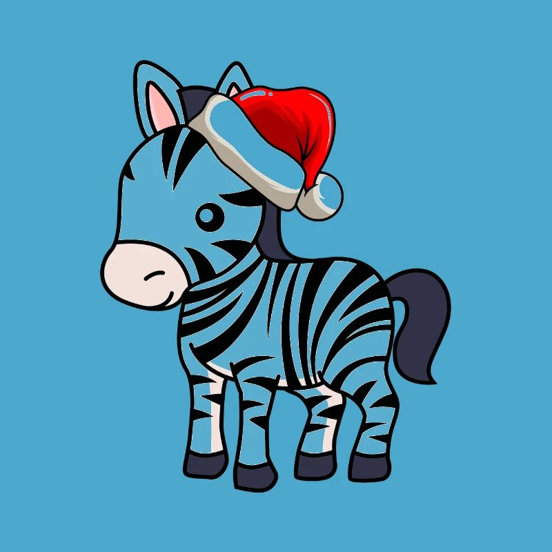 Zebra Comic Christmas