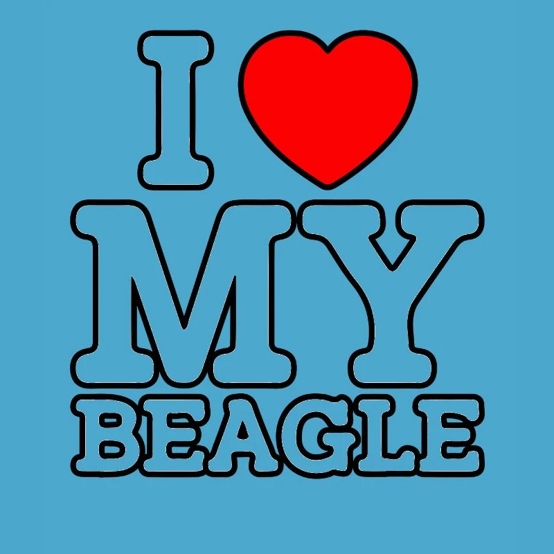 J’aime mon Beagle