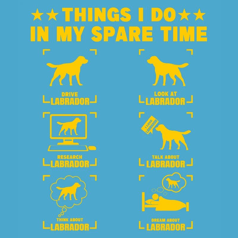 Ce que je fais dans mes temps libres Labrador