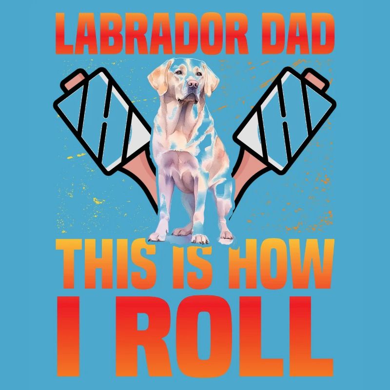 Papa Labrador c’est comme ça que je roule