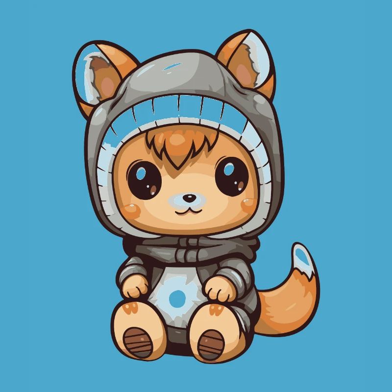 Eichhörnchen Winter Comic