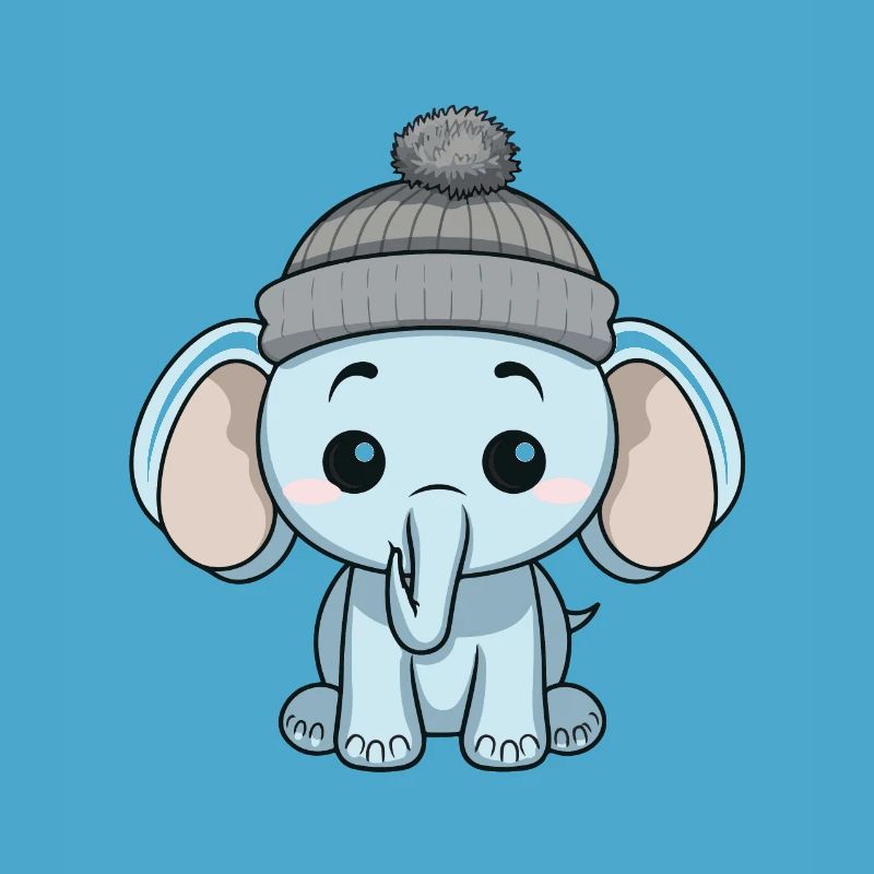 Elephant Winter Comic