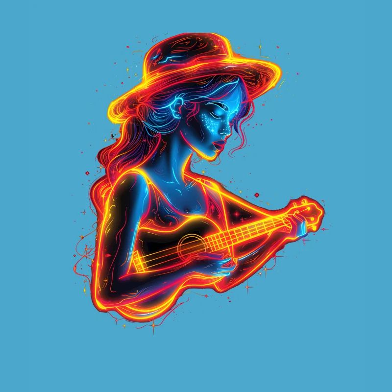 Ukulele player Steamwave