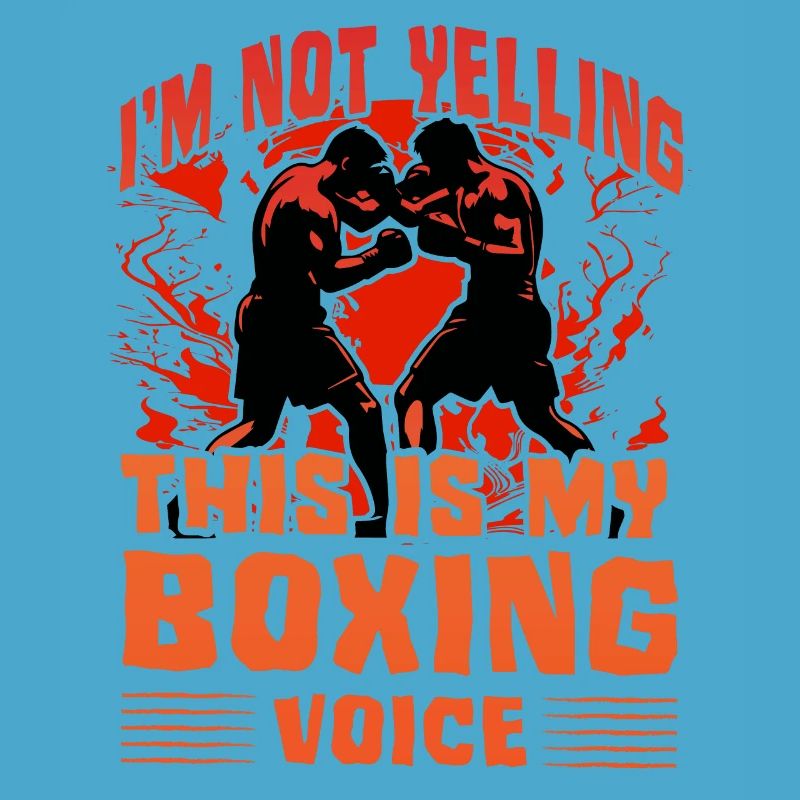 Je ne crie pas que c’est ma voix de boxe