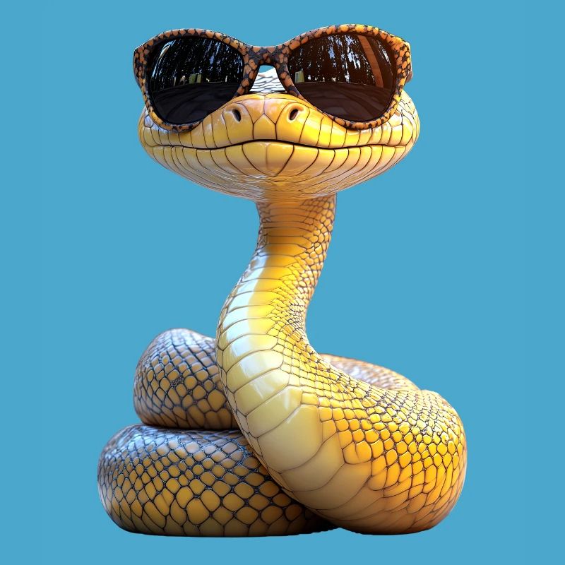 Snake Python Cobra Mamba Rattlesnake Snake