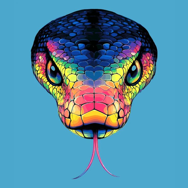 Serpent Python Cobra Mamba Serpent à sonnettes Serpent